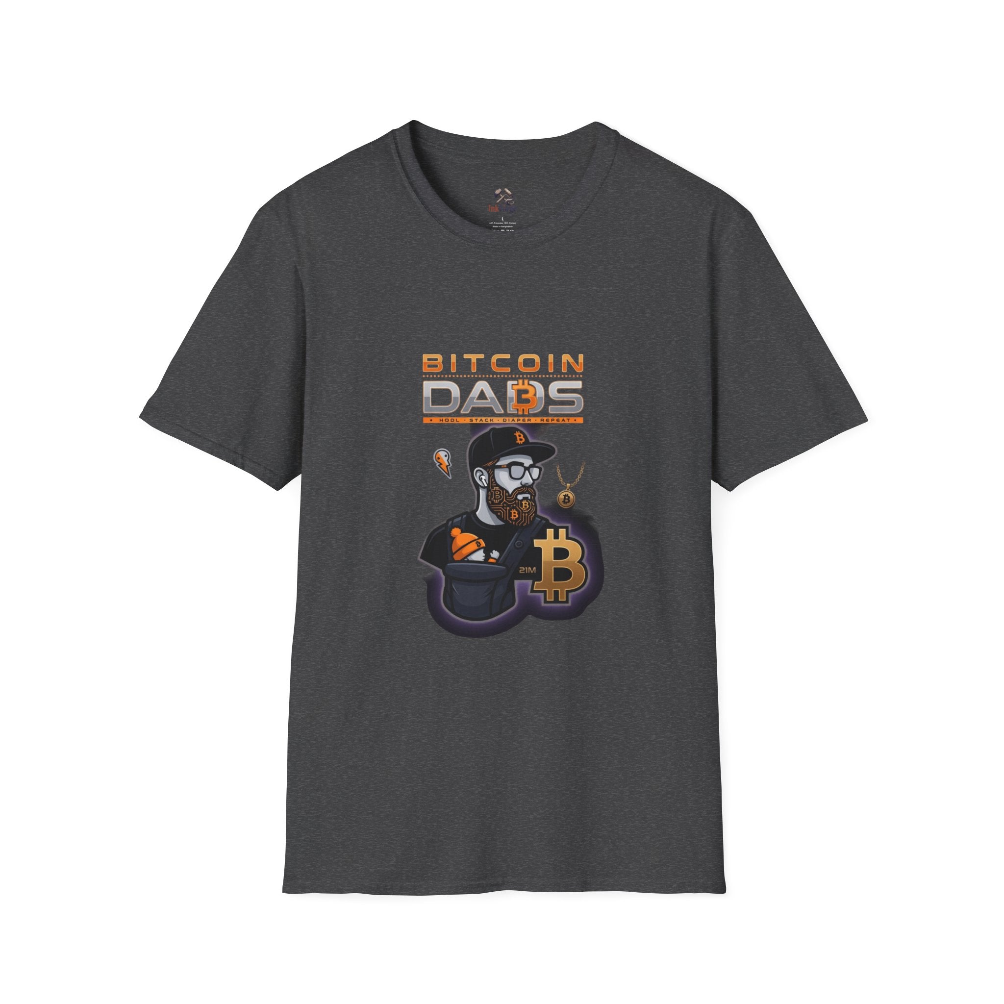 Bitcoin Dads T-Shirt — Fun Crypto Graphic Tee