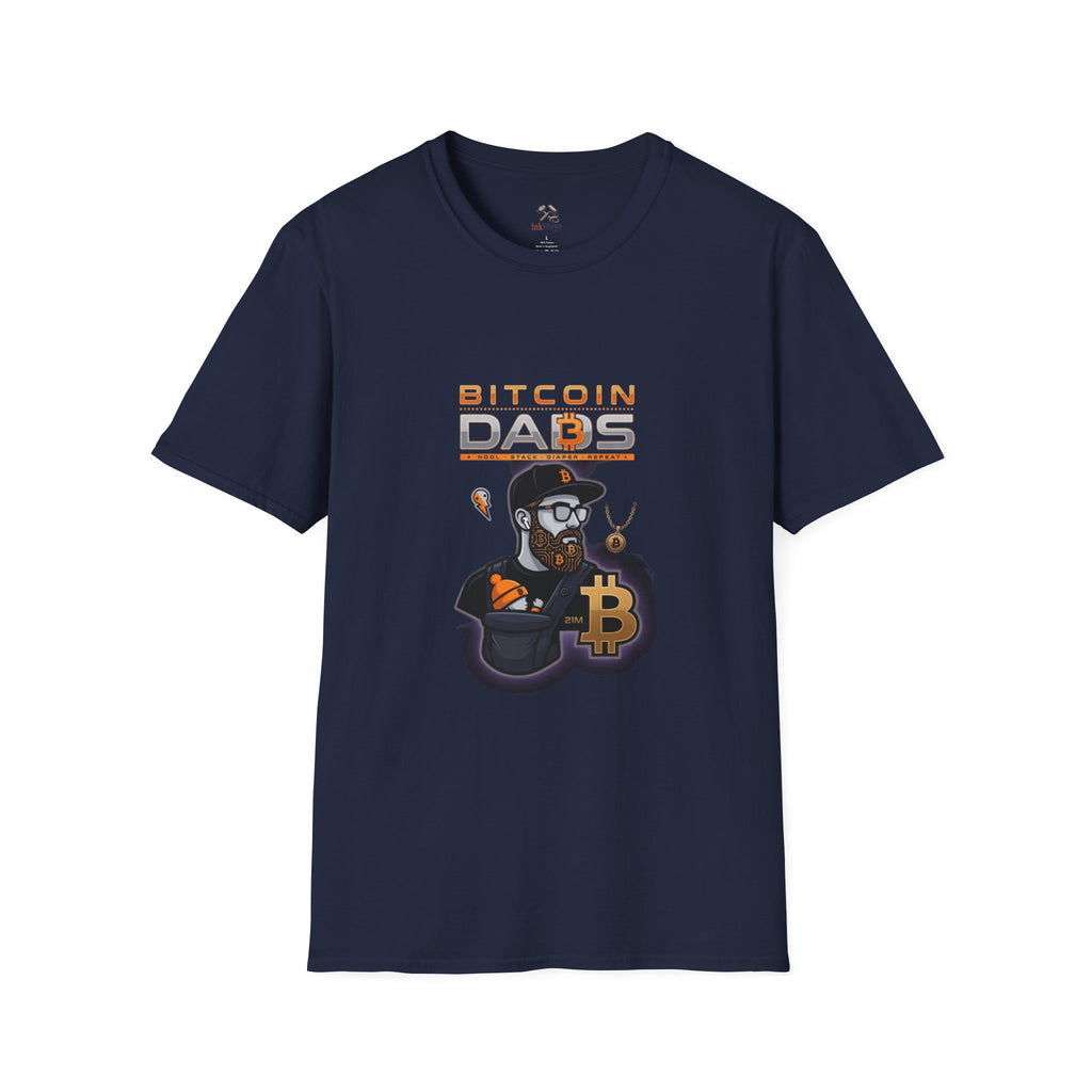 Bitcoin Dads T-Shirt — Fun Crypto Graphic Tee