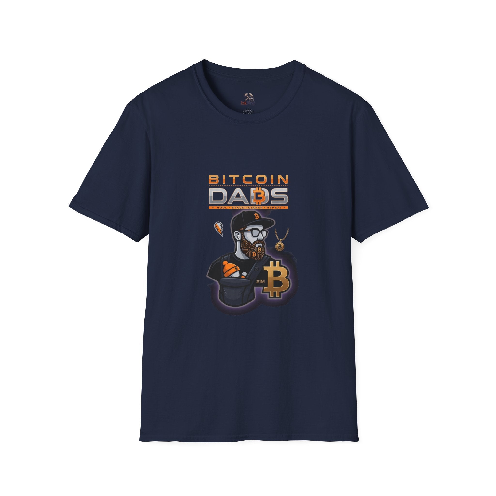 Bitcoin Dads T-Shirt — Fun Crypto Graphic Tee