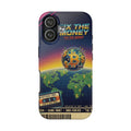 Retro Bitcoin Phone Case — "Fix the Money, Fix the World"