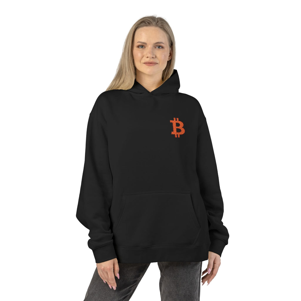 Bitcoin Logo Hoodie — Minimal Crypto Emblem Pullover