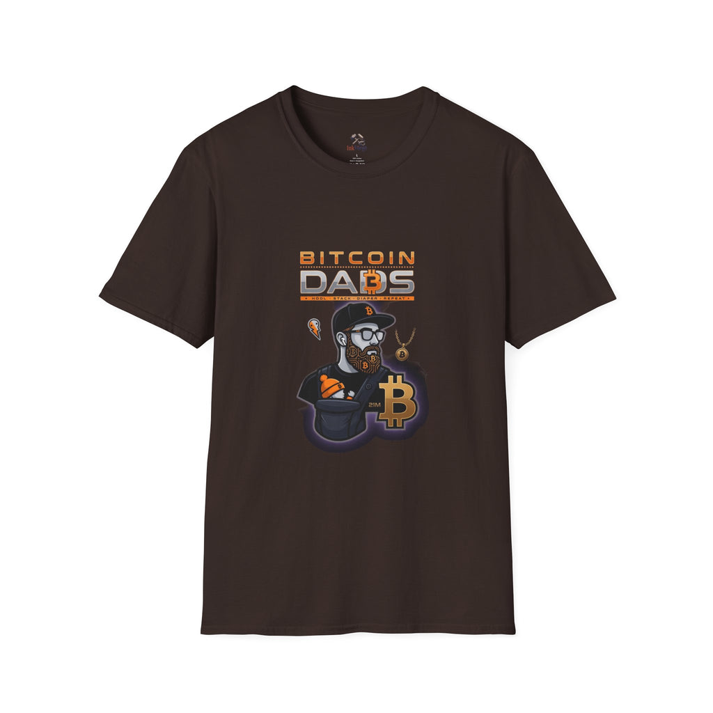 Bitcoin Dads T-Shirt — Fun Crypto Graphic Tee