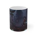 Undead Samurai Girl Mug — Underworld Gothic 11oz