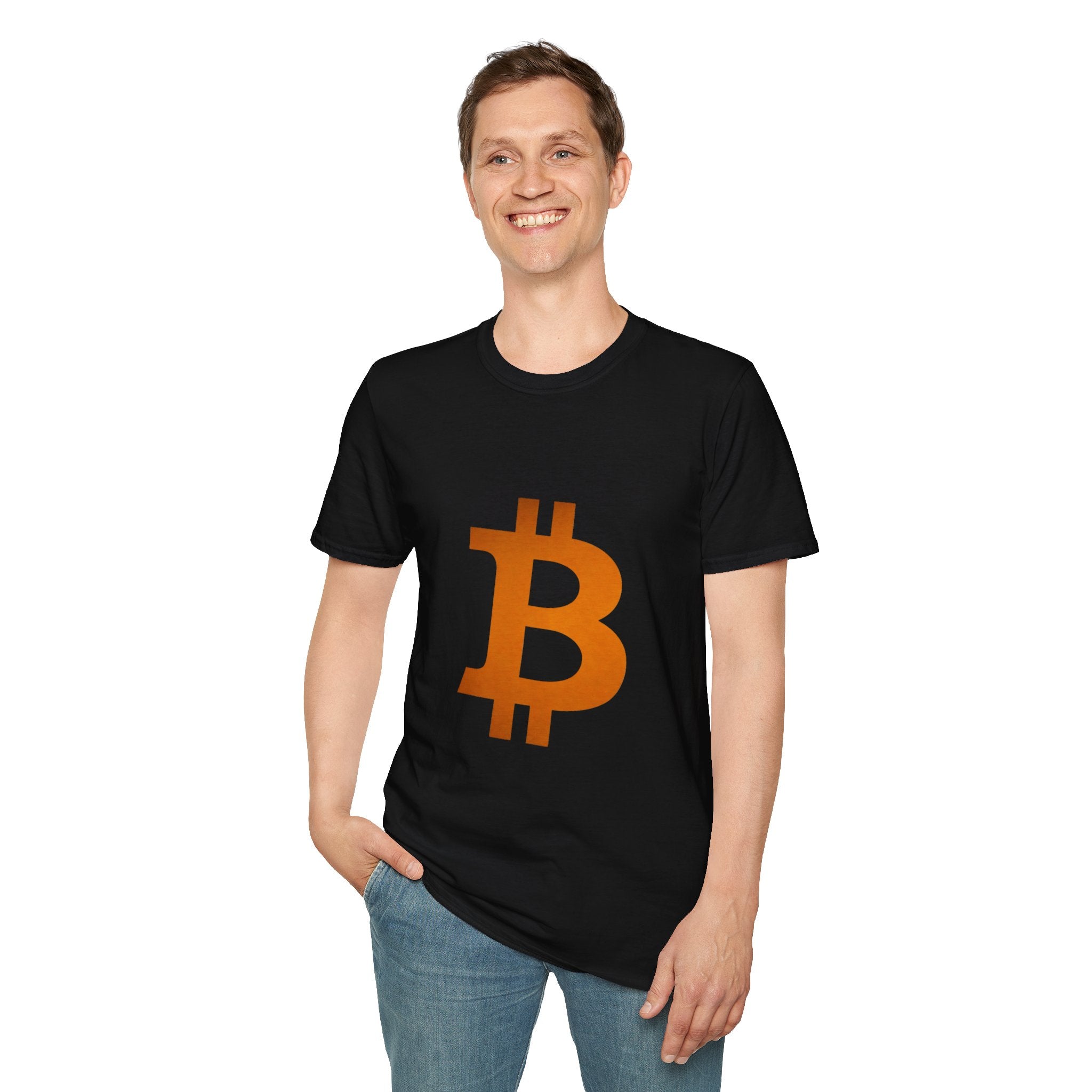 Bitcoin Logo T-Shirt — Simple Stylish Crypto Tee