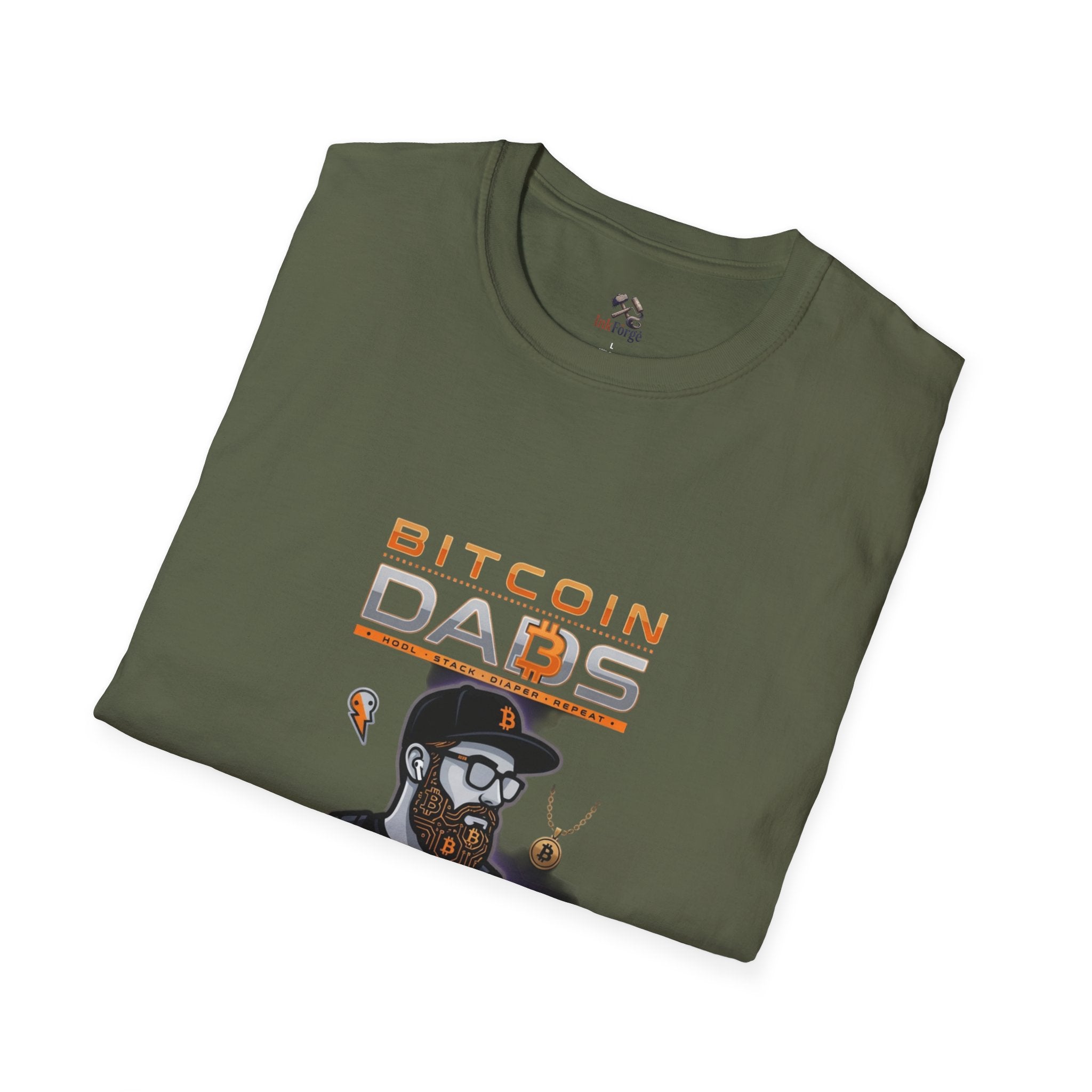 Bitcoin Dads T-Shirt — Fun Crypto Graphic Tee
