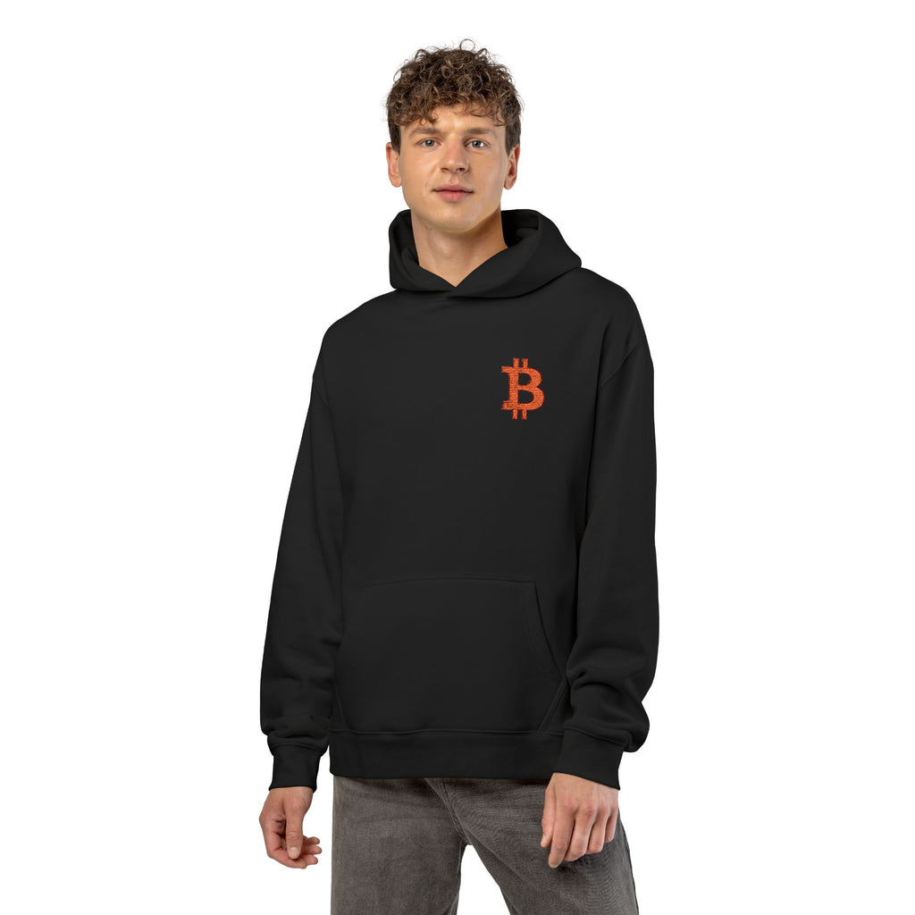 Bitcoin Logo Hoodie — Minimal Crypto Emblem Pullover