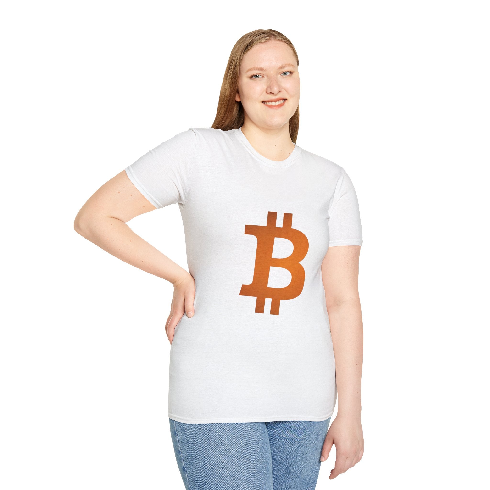Bitcoin Logo T-Shirt — Simple Stylish Crypto Tee
