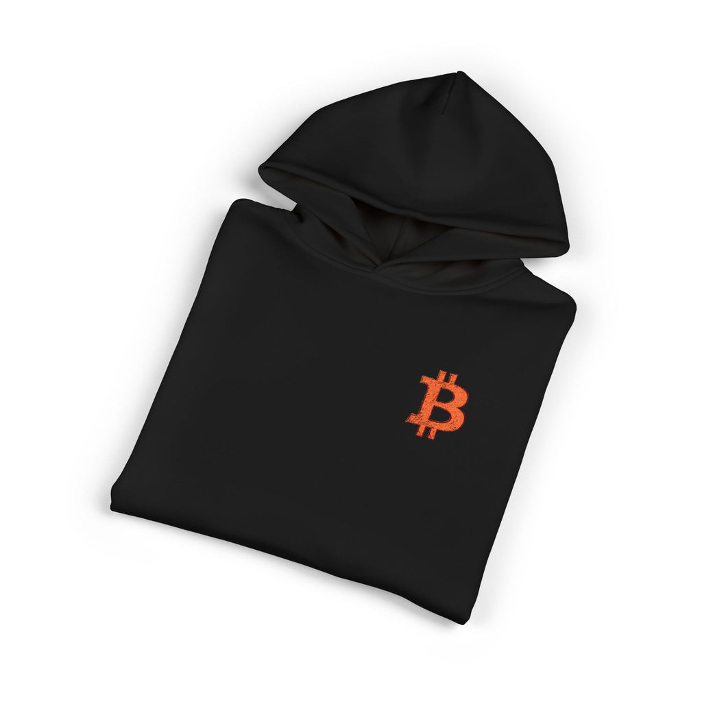 Bitcoin Logo Hoodie — Minimal Crypto Emblem Pullover
