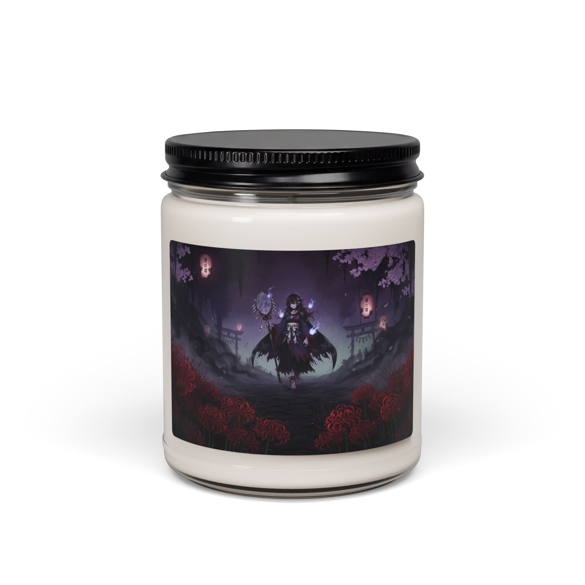 Gothic Undead Mage Scented Soy Candle — 9oz Foggy Witch Vibe
