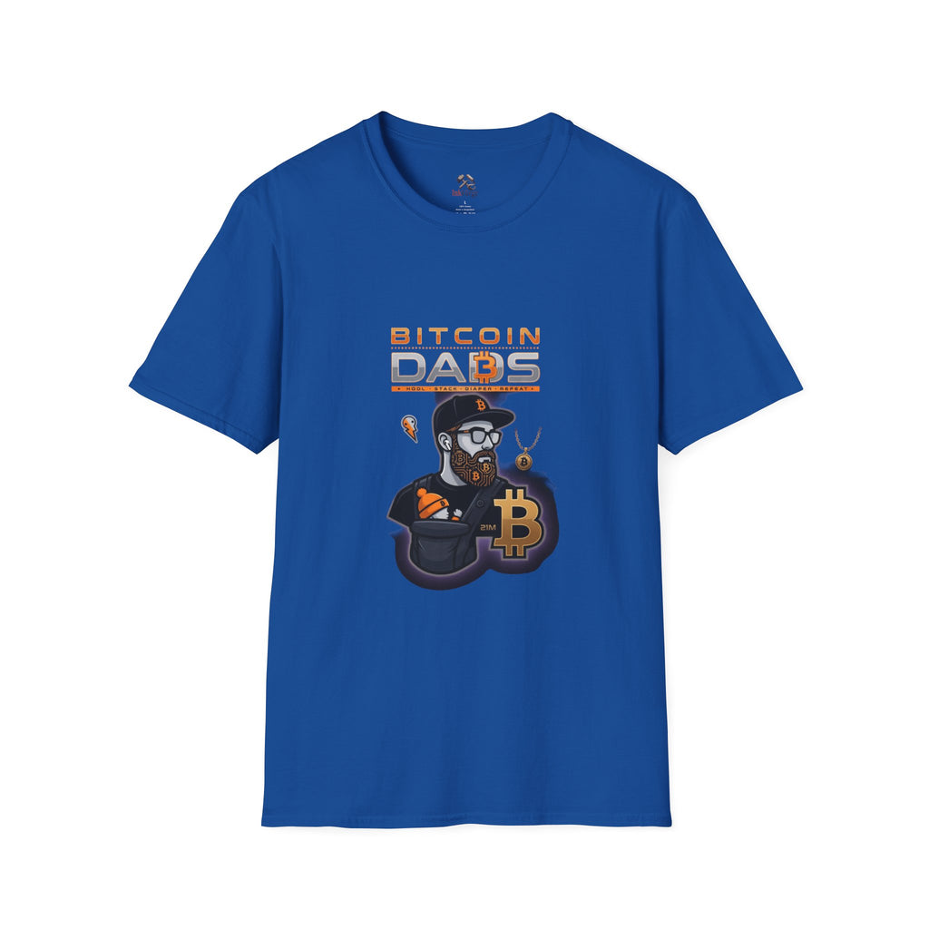 Bitcoin Dads T-Shirt — Fun Crypto Graphic Tee
