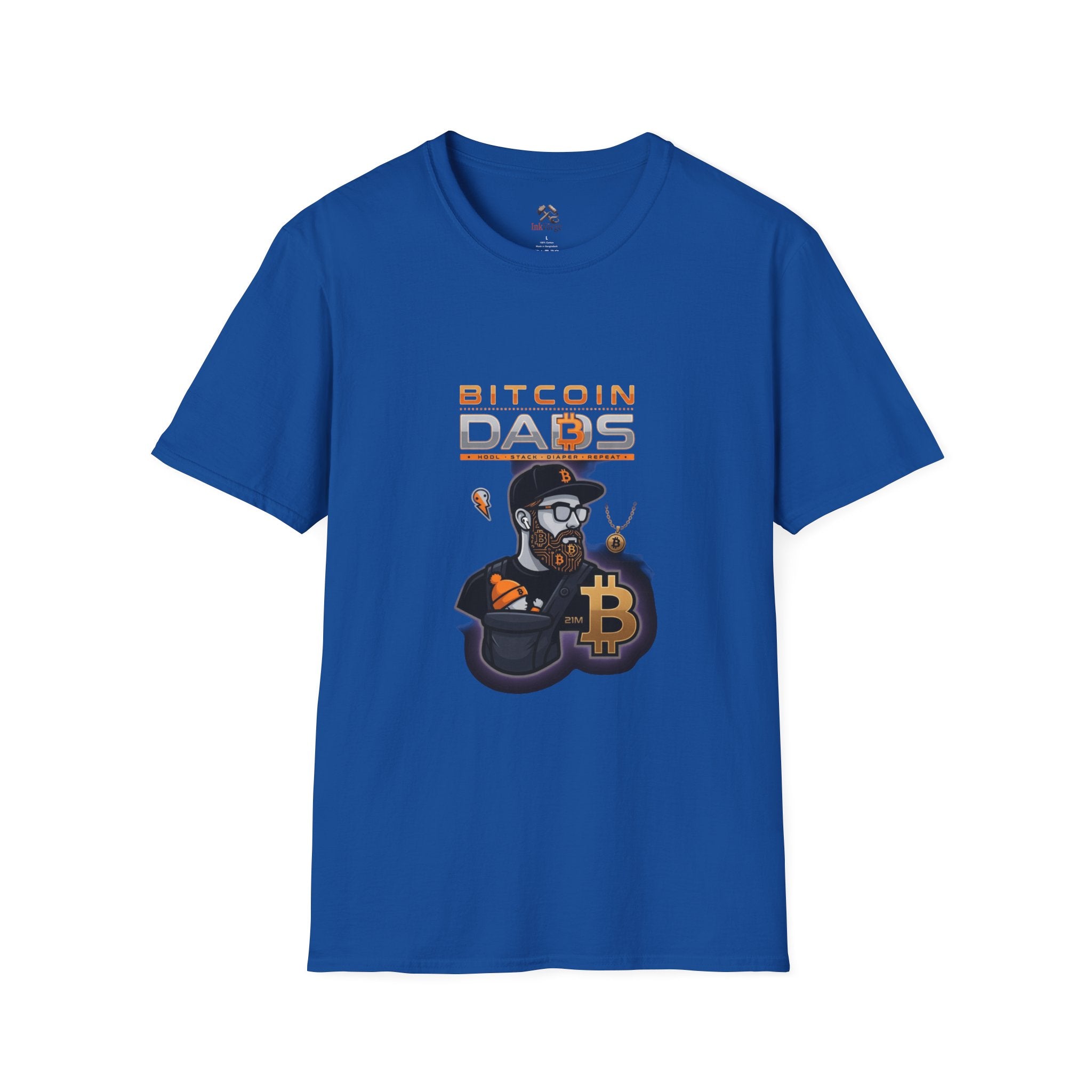 Bitcoin Dads T-Shirt — Fun Crypto Graphic Tee