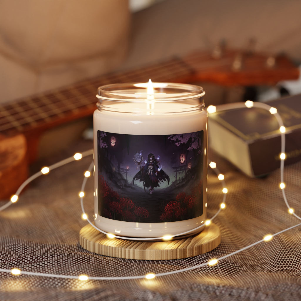 Gothic Undead Mage Scented Soy Candle — 9oz Foggy Witch Vibe
