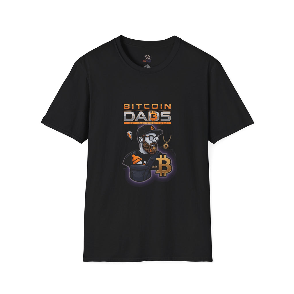 Bitcoin Dads T-Shirt — Fun Crypto Graphic Tee