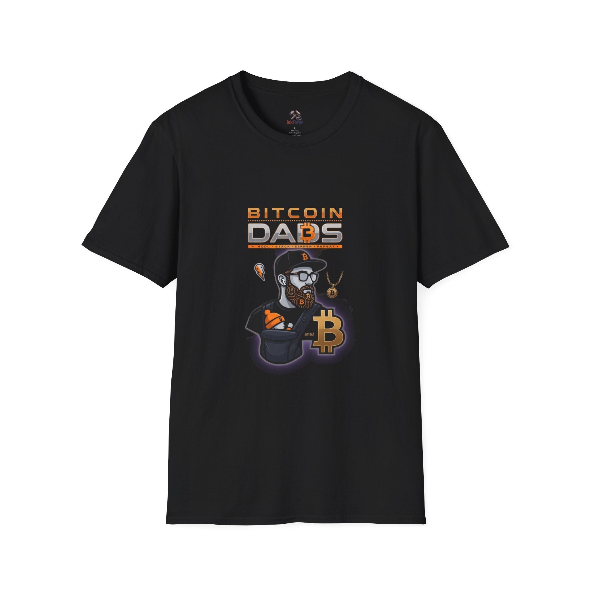 Bitcoin Dads T-Shirt — Fun Crypto Graphic Tee
