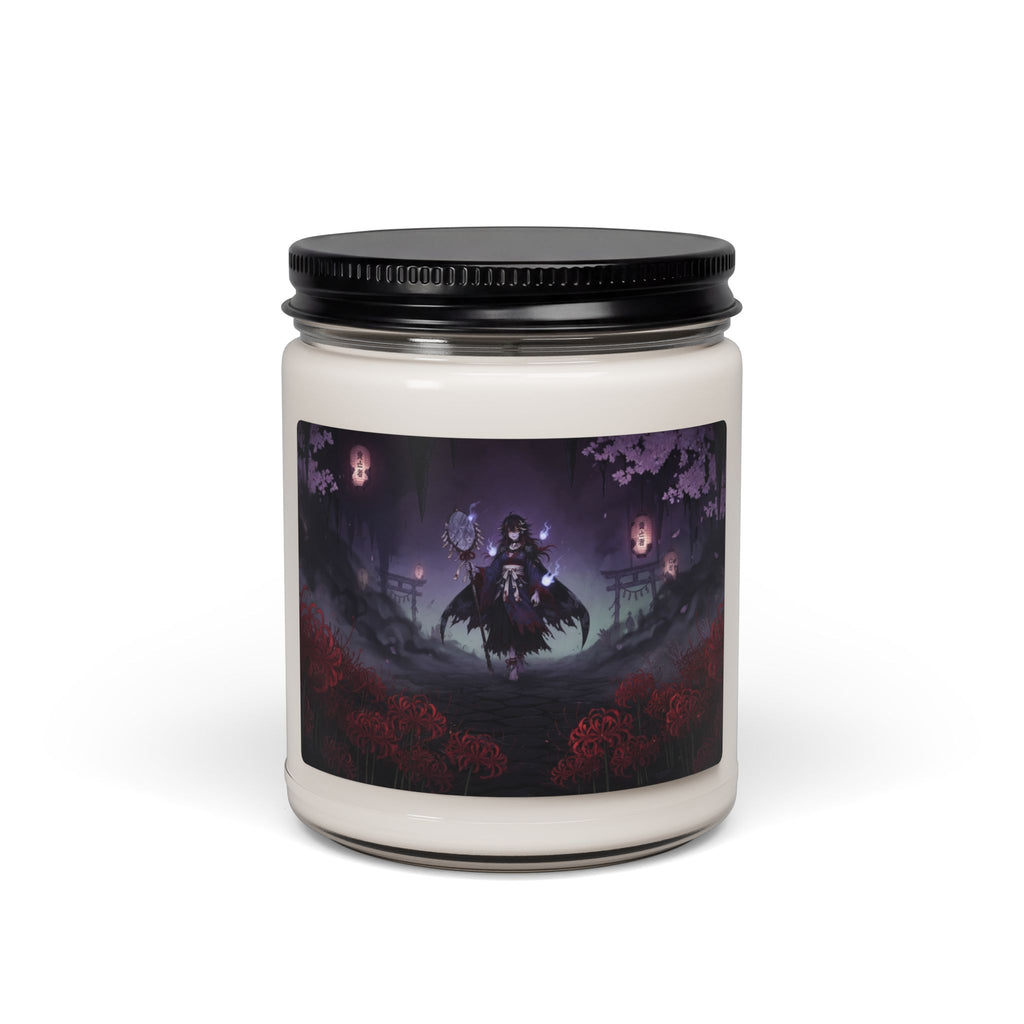 Gothic Undead Mage Scented Soy Candle — 9oz Foggy Witch Vibe