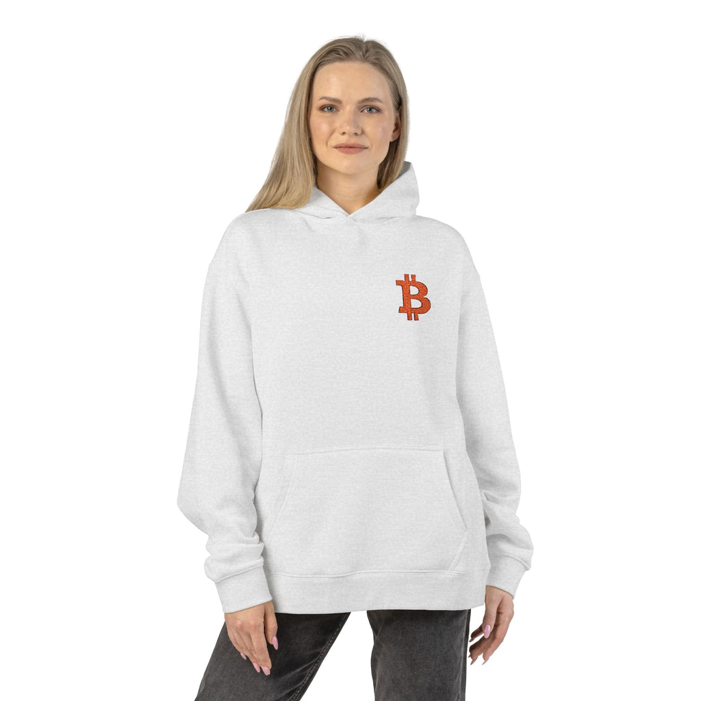 Bitcoin Logo Hoodie — Minimal Crypto Emblem Pullover