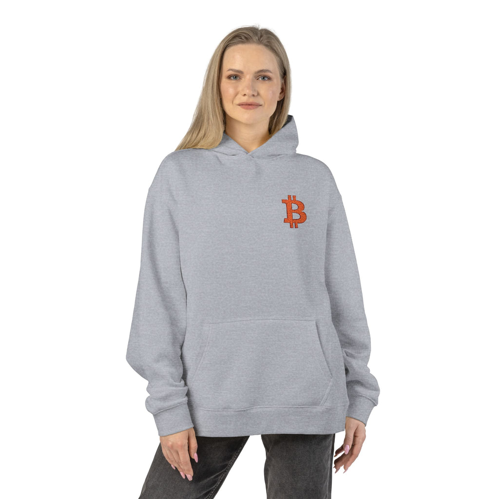 Bitcoin Logo Hoodie — Minimal Crypto Emblem Pullover