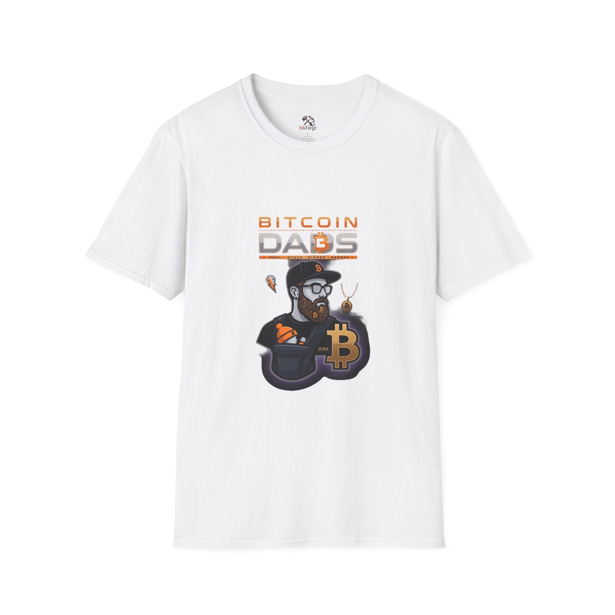 Bitcoin Dads T-Shirt — Fun Crypto Graphic Tee