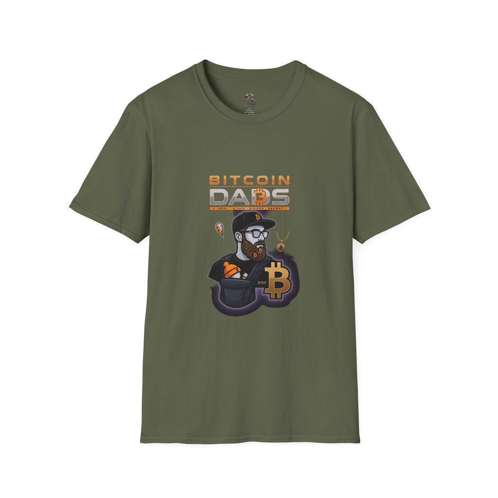 Bitcoin Dads T-Shirt — Fun Crypto Graphic Tee