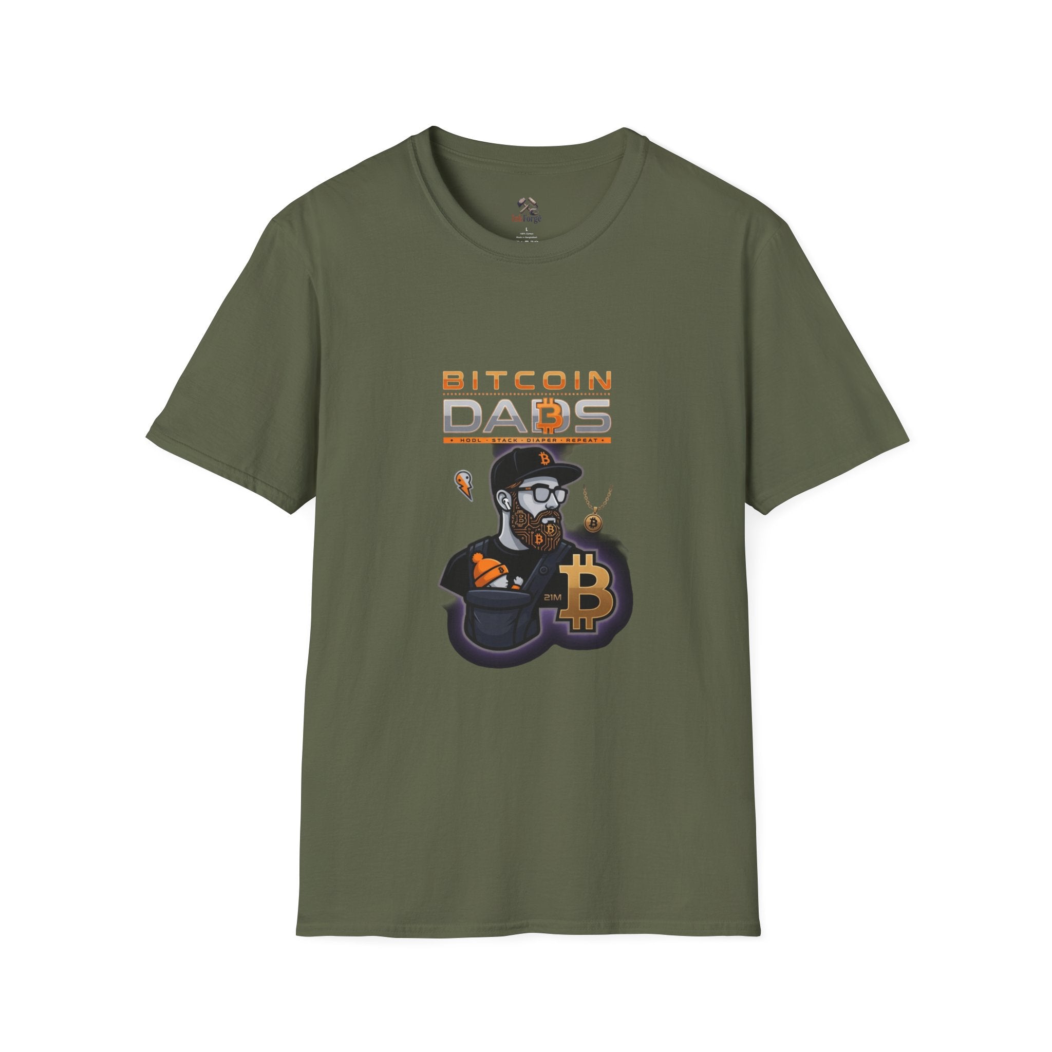 Bitcoin Dads T-Shirt — Fun Crypto Graphic Tee