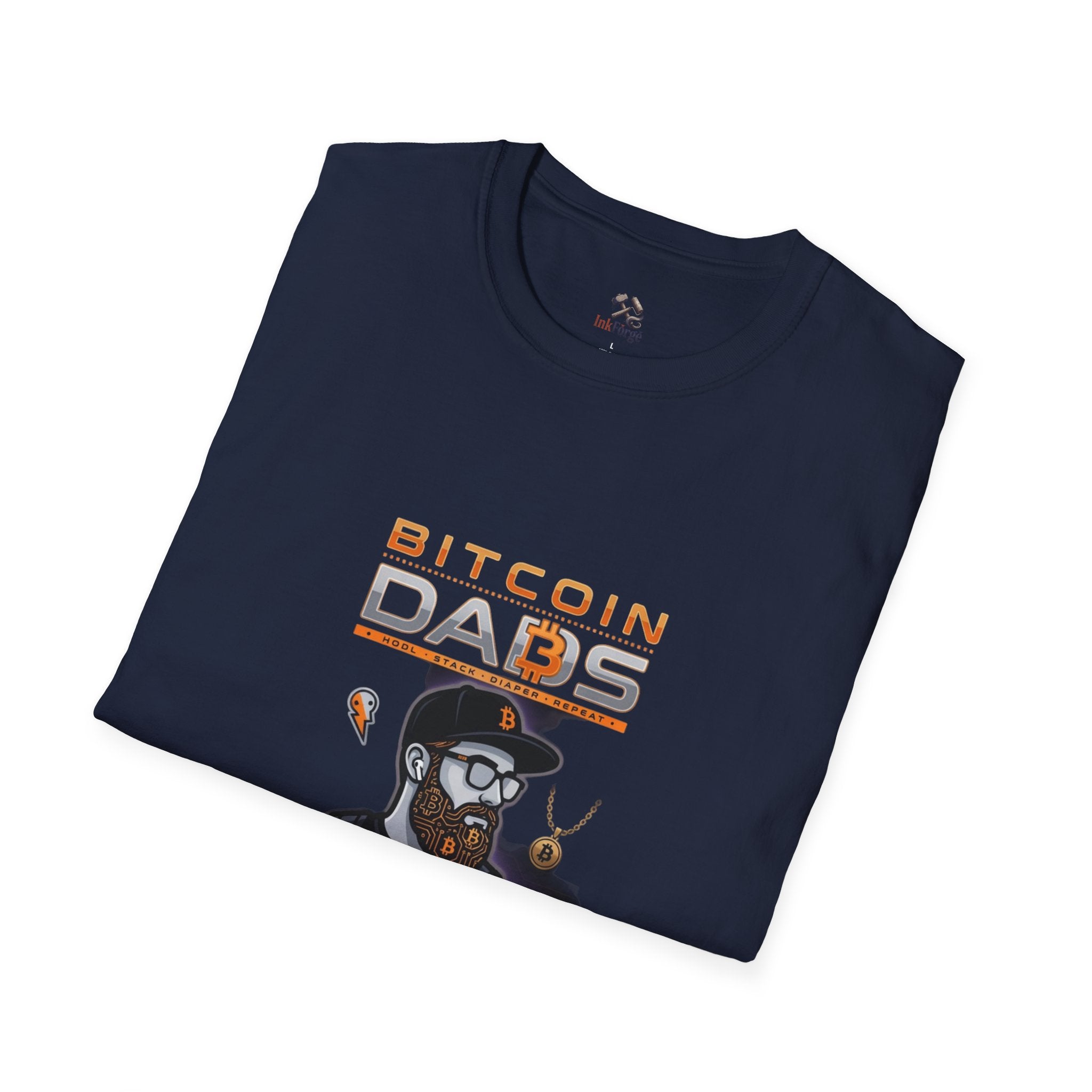 Bitcoin Dads T-Shirt — Fun Crypto Graphic Tee